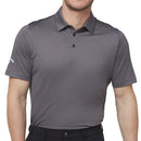 Callaway Heathered Jacquard Polo Shirt - Black Heather