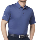 Callaway Heathered Jacquard Polo Shirt - Peacoat Heather