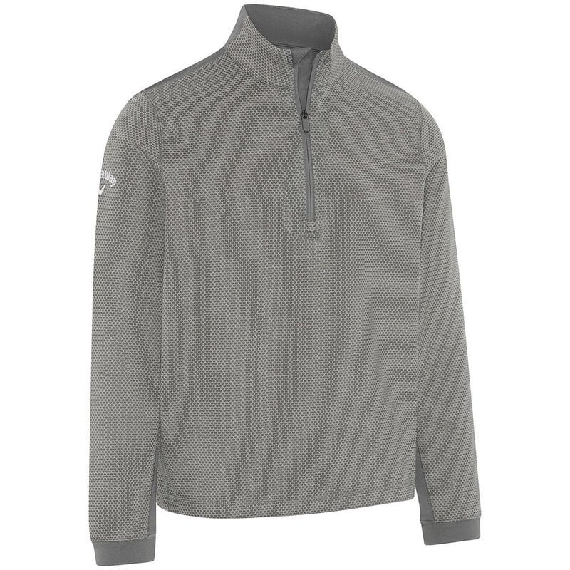 Callaway Hex 1/4 Zip Pullover - Medium Grey/Heather