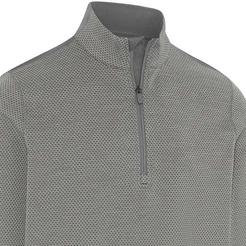Callaway Hex 1/4 Zip Pullover - Medium Grey/Heather