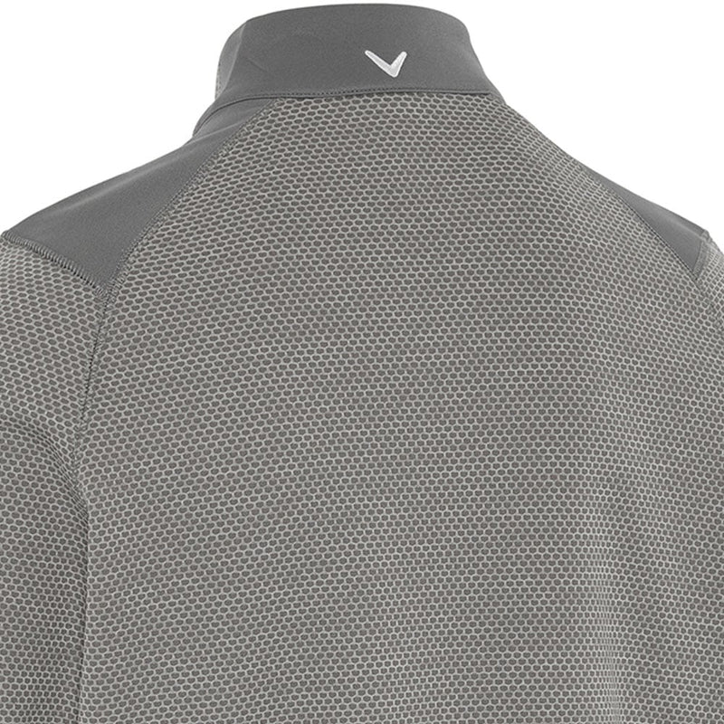 Callaway Hex 1/4 Zip Pullover - Medium Grey/Heather
