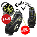 Callaway Hyper Dry 14 Stand Bag - Black/Charcoal/Yellow