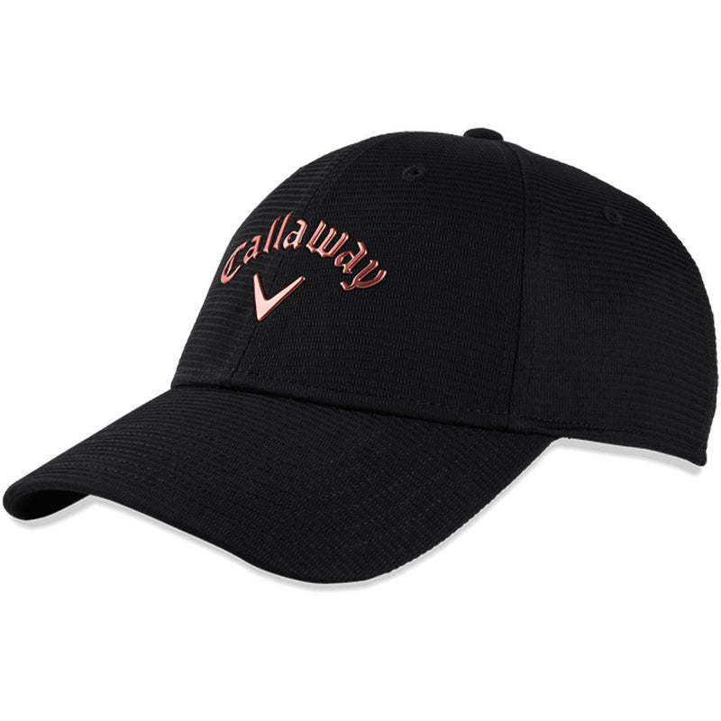 Callaway Ladies Liquid Metal Cap - Black/Rose Gold