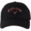 Callaway Ladies Liquid Metal Cap - Black/Rose Gold