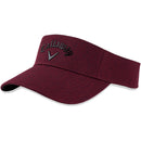 Callaway Liquid Metal Visor Cap - Red Heather/Black