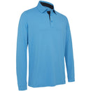 Callaway Long Sleeve Performance Polo Shirt - Malibu Blue