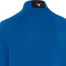 Callaway Midweight Textured 1/4 Zip Pullover - Lapis Blue
