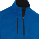Callaway Midweight Textured 1/4 Zip Pullover - Lapis Blue