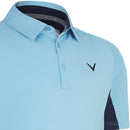 Callaway Odyssey Blocked Polo Shirt - Blue Grotto