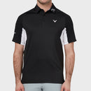 Callaway Odyssey Blocked Polo Shirt - Caviar