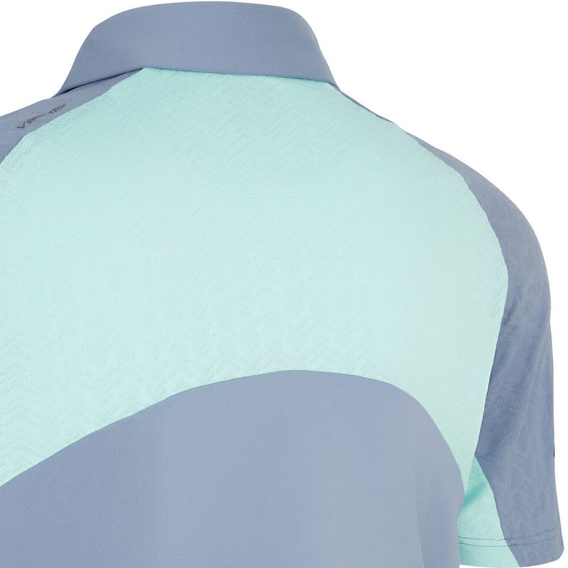 Callaway Odyssey Blocked Polo Shirt - Infinity/Aruba Blue