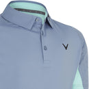 Callaway Odyssey Blocked Polo Shirt - Infinity/Aruba Blue
