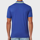 Callaway Ombre Chev Print Polo Shirt - Clematis Blue