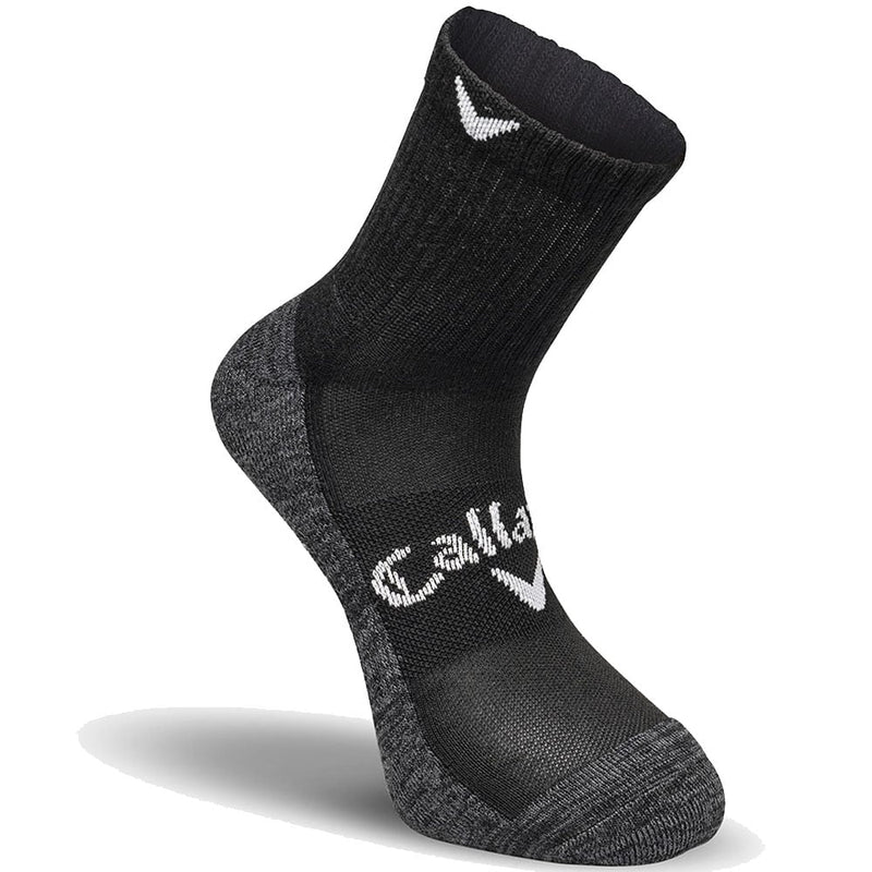 Callaway Opti-Dri Mid Length Socks - Black