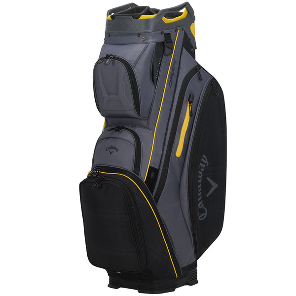 Callaway Org 14 Cart Bag - Graphite/Black Plaid/Golden