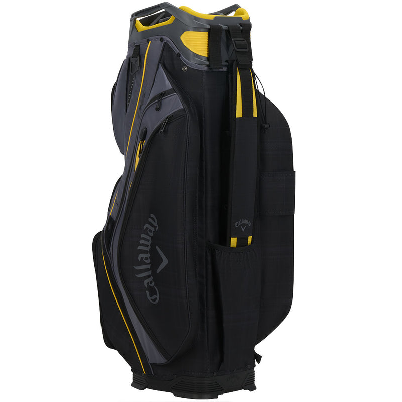 Callaway Org 14 Cart Bag - Graphite/Black Plaid/Golden