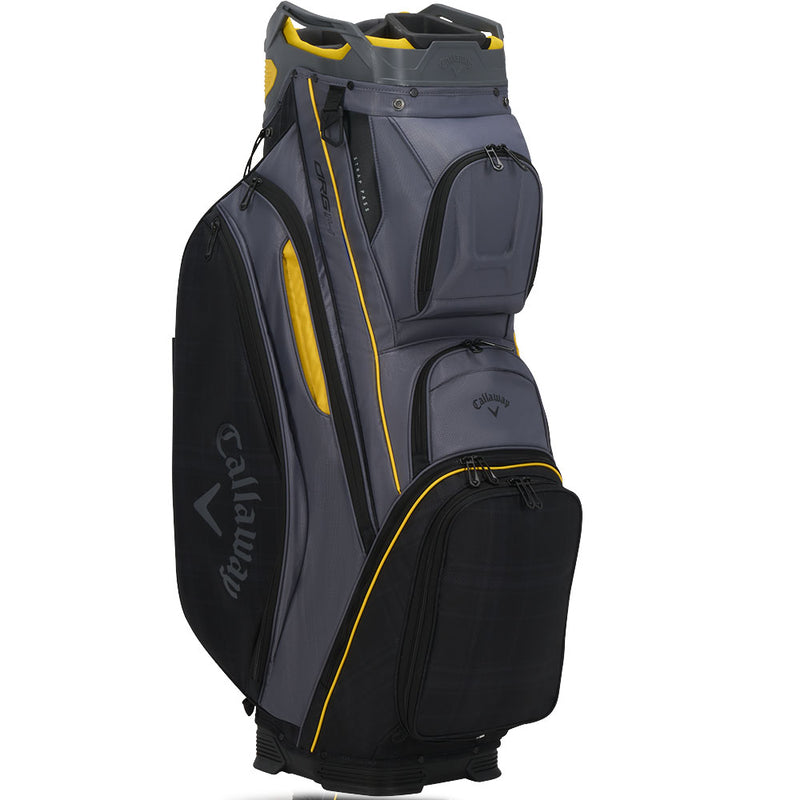 Callaway Org 14 Cart Bag - Graphite/Black Plaid/Golden
