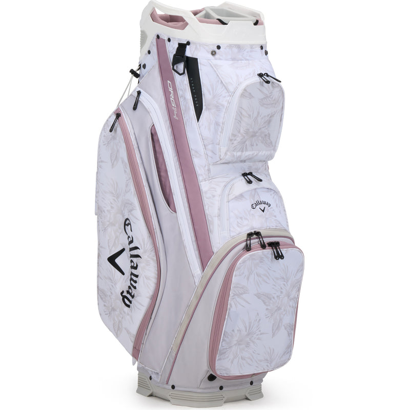 Callaway Org 14 Cart Bag - Grey Tropical/Rose/Silver