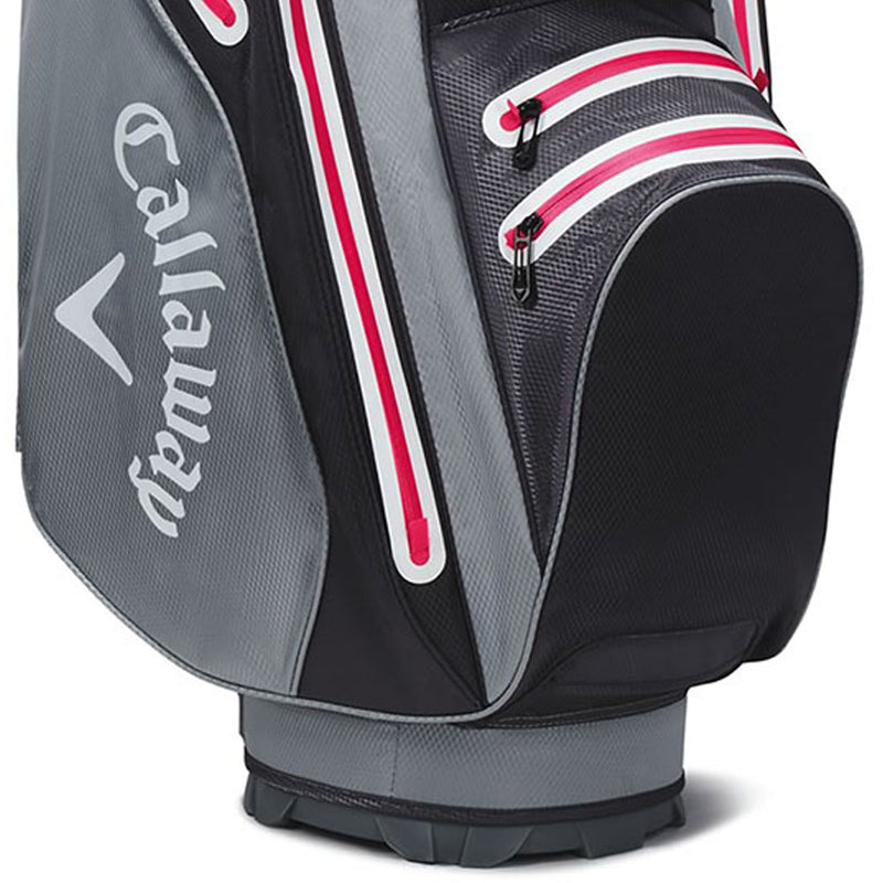Callaway ORG 14 Hyper Dry Cart Bag - Charcoal/Silver/Pink