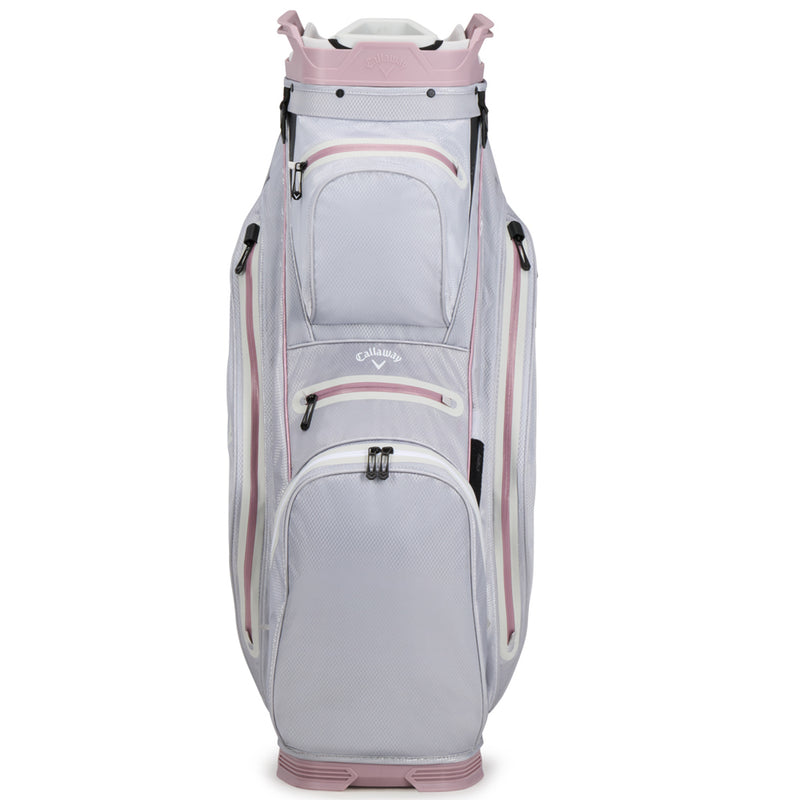 Callaway Org Hyper Dry 14 Waterproof Cart Bag - Silver/Rose