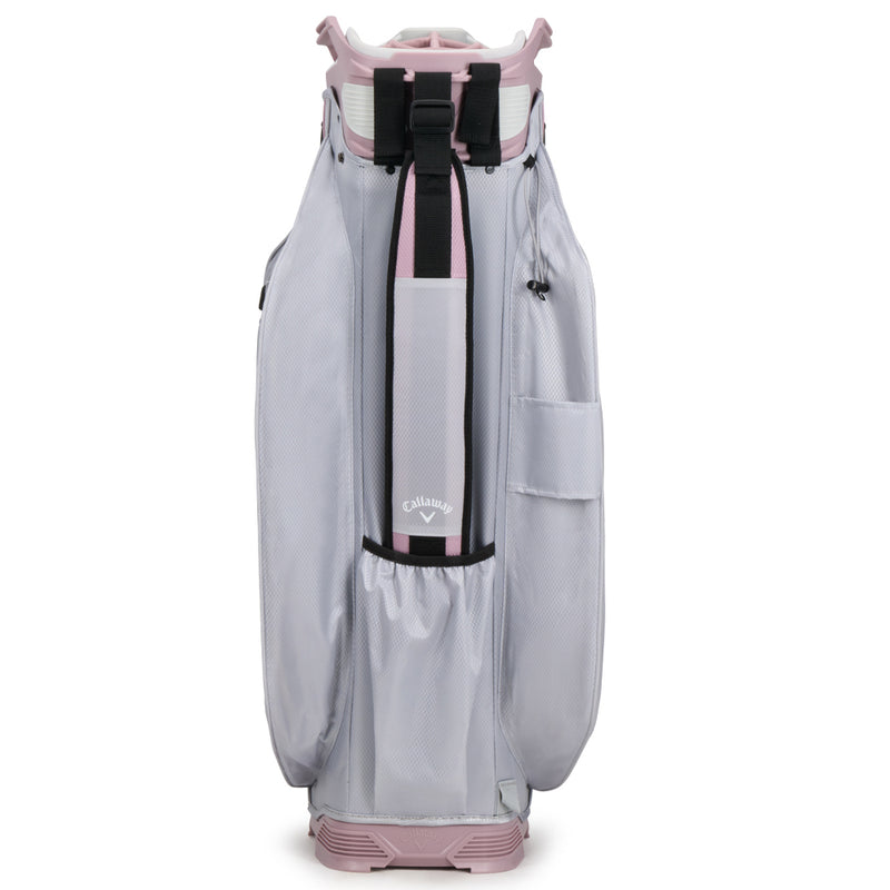 Callaway Org Hyper Dry 14 Waterproof Cart Bag - Silver/Rose