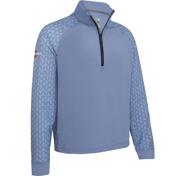 Callaway 1/4 Zip Odyssey Blocked Pullover - Infinity