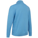 Callaway 1/4 Zipped Blended Merino Sweater - Malibu Blue
