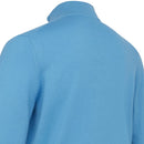 Callaway 1/4 Zipped Blended Merino Sweater - Malibu Blue