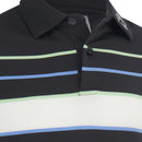 Callaway Resort Ventilated Shoulder Block Polo Shirt - Caviar