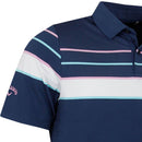 Callaway Resort Ventilated Shoulder Block Polo Shirt - Peacoat