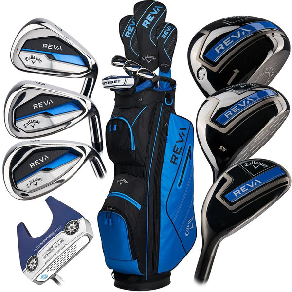 Callaway REVA Ladies 8-Piece Package Set - Blue