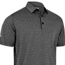 Callaway Soft Touch Micro Print Polo Shirt - Black Heather