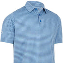 Callaway Soft Touch Micro Print Polo Shirt - Magnetic Blue Heather