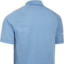 Callaway Soft Touch Micro Print Polo Shirt - Magnetic Blue Heather
