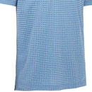 Callaway Soft Touch Micro Print Polo Shirt - Magnetic Blue Heather