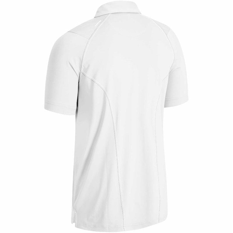 Callaway Stitched Colour Block Polo Shirt - Bright White