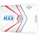 Callaway Supersoft Max Golf Balls - White - 12 Pack