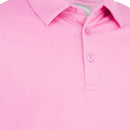 Callaway Swing Tech Solid Print Polo Shirt - Pink Sunset