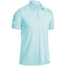 Callaway Swing Tech Solid Print Polo Shirt - Santorini Blue