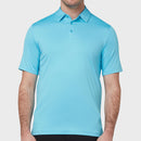 Callaway Swing Tech Solid Polo Shirt - Blue Grotto