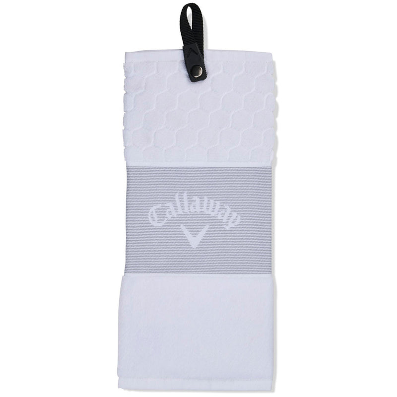 Callaway Trifold Towel - White