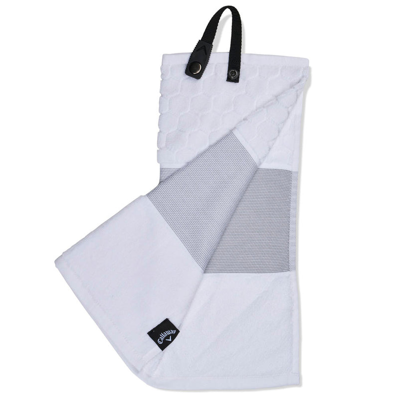 Callaway Trifold Towel - White