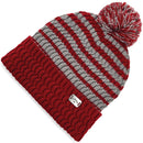 Callaway Winter Pom Pom Beanie - Cardinal Red/Grey