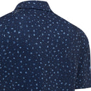 Callaway Zodiac Novelty Print Polo Shirt - Mazarine Blue Heather