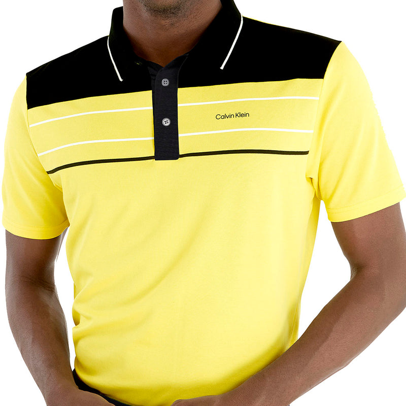 Calvin Klein Blackwater Polo Shirt - Acid Yellow