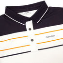Calvin Klein Blackwater Polo Shirt - White/Orange