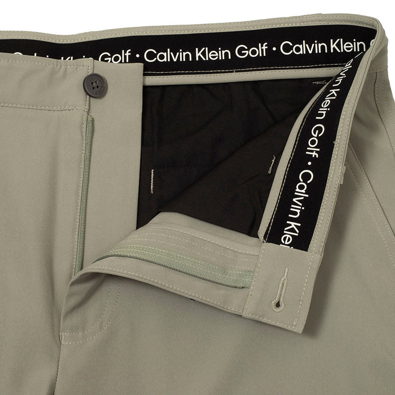 Calvin Klein Bullet Regular Fit Stretch Shorts - Cameo Green