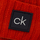 Calvin Klein Chunky Knit Beanie - Blaze