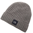 Calvin Klein Chunky Knit Beanie - Grey Marl