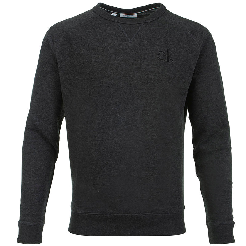 Calvin Klein Columbia Crew Neck Sweater - Charcoal Marl